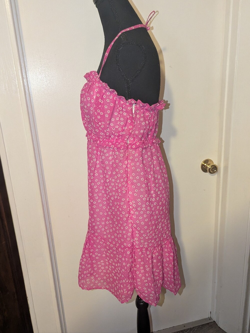Y2K Fairy Babydoll Pink Dress - Picture 7 of 12